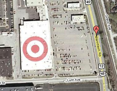 Google Map with Target image