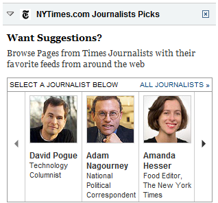 My Times journalist picks