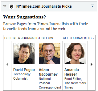 My Times journalist picks