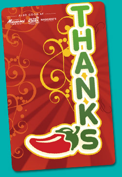 Chilis gift card