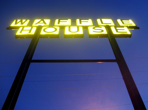 Waffle House sign