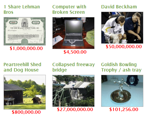 Screenshot from BuyMyShitPile.com