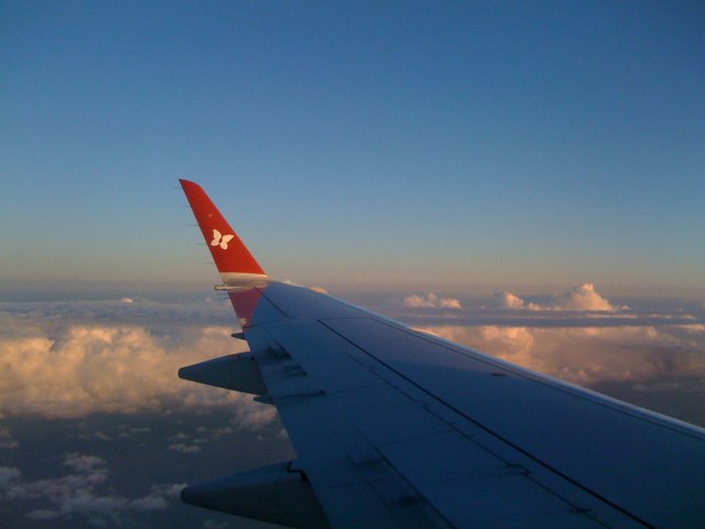 Winglet of the now non-existent Mokulele Airlines.